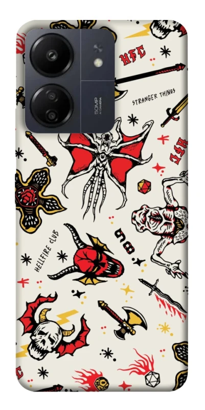 Чохол на Xiaomi Poco C65 Stranger Things ver.2 фото 1 з 1