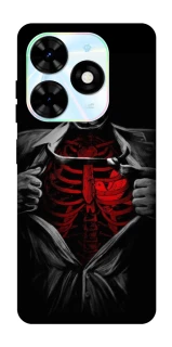 Чохол на TECNO Spark Go 2024 Skeleton Heart фото 1 з 1