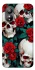 Чехол на ZTE Blade L220 skull and rose фото 1 из 1