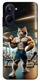 Чехол на Realme 10 4G Качок кот фото 1 из 1