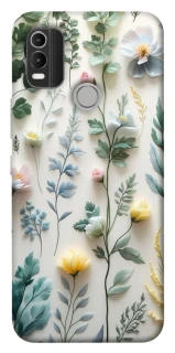 Чехол на Nokia C21 Plus Floral design ver.4 фото 1 из 1