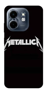 Чехол на Infinix Smart 9 4G / Hot 50i Metallica logo фото 1 Чехол на Infinix Smart 9 4G / Hot 50i Metallica logo фото 1 из 1