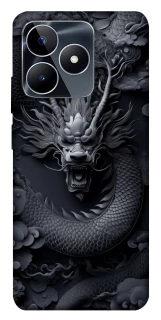 Чохол на Realme C53 black dragon фото 1 з 1