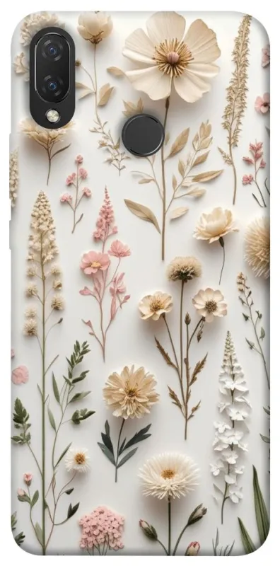 Чехол на Huawei P Smart+ (nova 3i) Floral design ver.1 фото 1 из 1