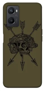 Чехол на Oppo A96 Mil skull фото 1 из 1
