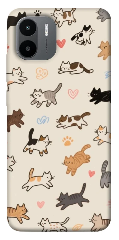 Чохол на Xiaomi Redmi A1 / A2 Cat style ver.2 фото 1 з 1