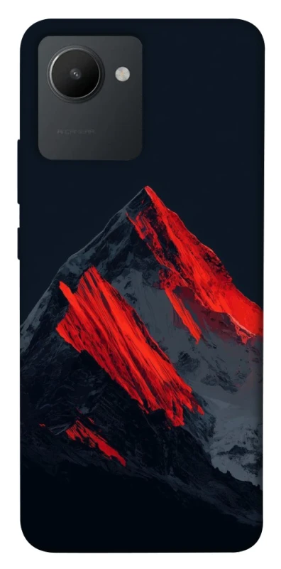 Чехол на Realme C30 Red mountain фото 1 из 1
