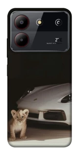 Чохол на ZTE Blade A54 4G Porsche white фото 1 з 1