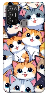 Чохол на ZTE Blade A52 Cute Cat v2 фото 1 з 1