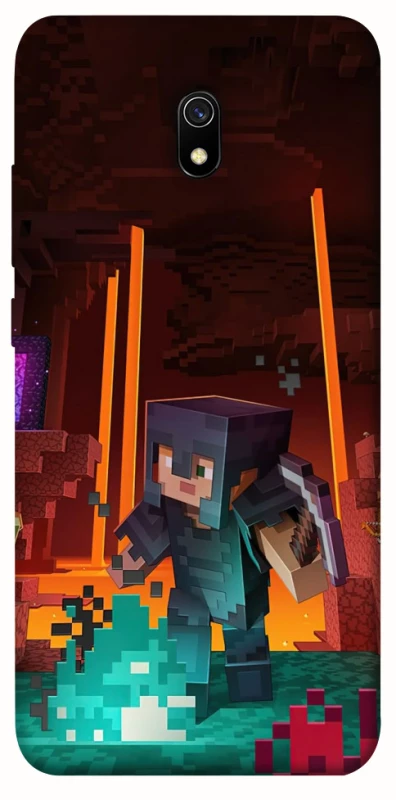 Чохол на Xiaomi Redmi 8a Minecraft game adventure фото 1 з 1