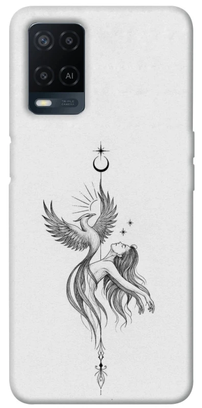 Чехол на Oppo A54 4G Tattoo ver.10 фото 1 из 1