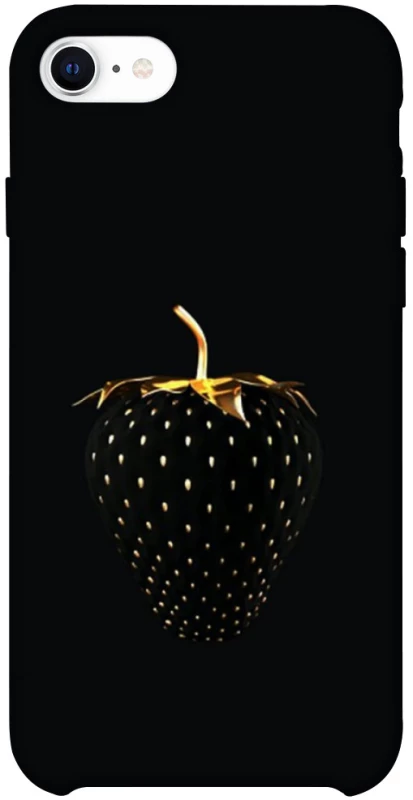 Чехол на Apple iPhone SE (2020) Черная клубника фото 1 из 1