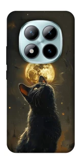 Чохол на Xiaomi Redmi Note 15 Pro+ 5G Кіт під місяцем v2 фото 1 з 1