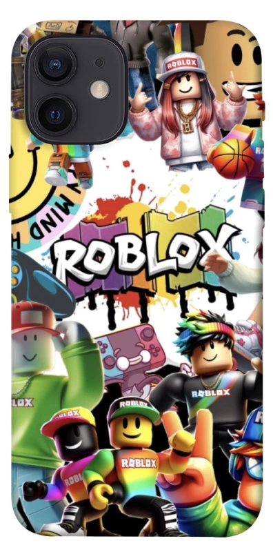 Чохол на Apple iPhone 12 (6.1") Roblox Characters Collage фото 1 з 1