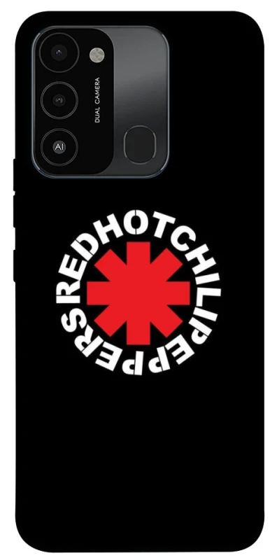 Чехол на TECNO Spark 8C Red Hot Chili Peppers logo фото 1 из 1