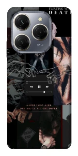 Чехол на TECNO Spark 20 Pro Flirt collage фото 1 из 1