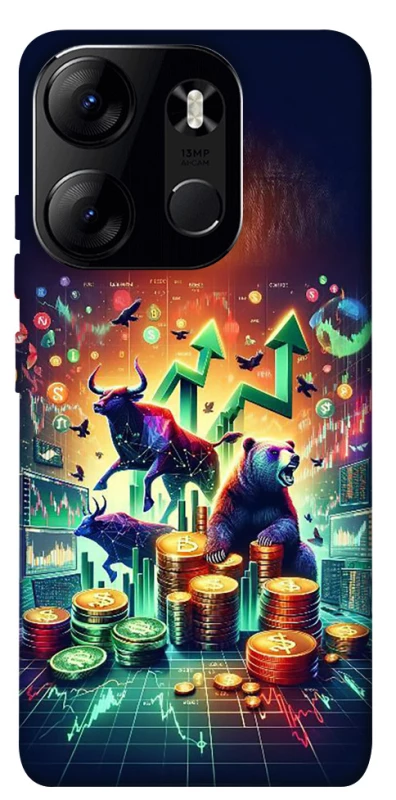 Чехол на Tecno Spark Go 2023 Crypto market фото 1 из 1