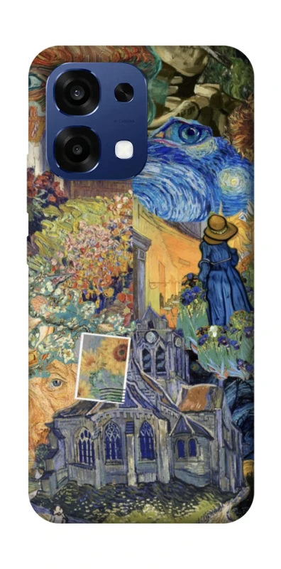 Чохол на Oppo A6 Pro 4G/5G Van Gogh collage фото 2 з 2