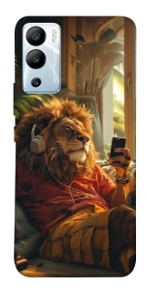 Чохол на Infinix Hot 12i Лев v2 фото 1 з 1