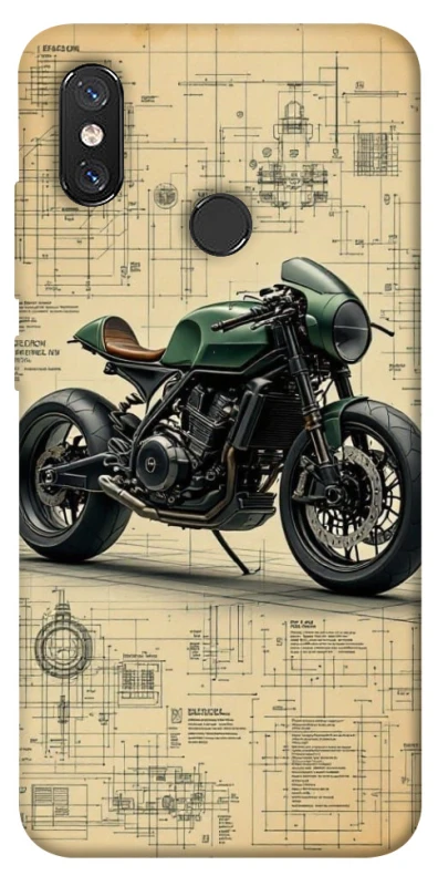 Чехол на Xiaomi Mi 8 Bike model фото 1 из 1