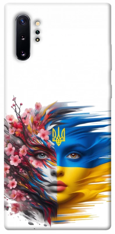 Чохол на Samsung Galaxy Note 10 Plus Flowering Ukraine фото 1 з 1