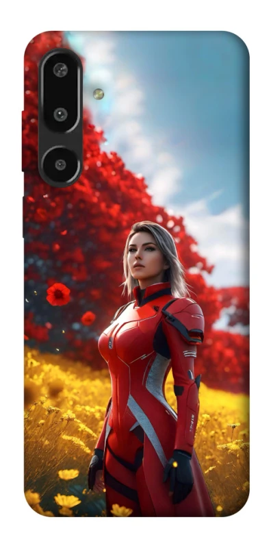 Чохол на Samsung Galaxy F16 Cyber space girl ver.5 фото 1 з 1