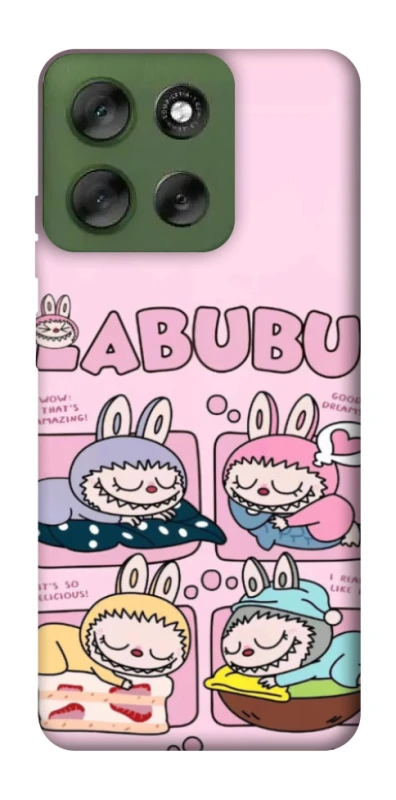 Чохол на Motorola Moto G56 5G Labubu Dreams Collage фото 1 з 1