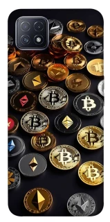 Чехол на Oppo A73 Many coins фото 1 из 1