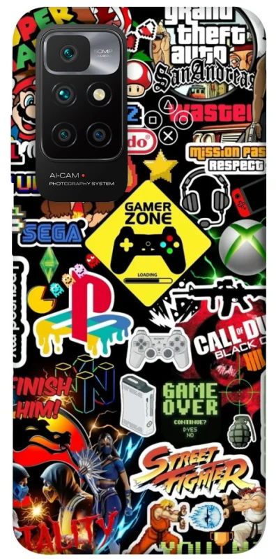 Чехол на Xiaomi Redmi 10 Gamer Zone фото 1 из 1