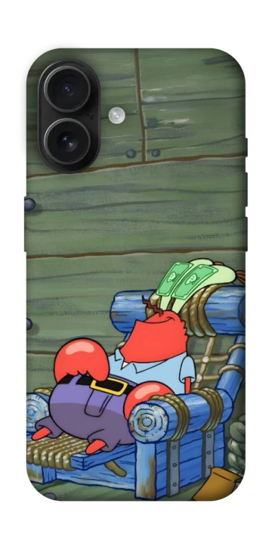 Чехол на Apple iPhone 16 Mr.Krabs фото 1 из 1