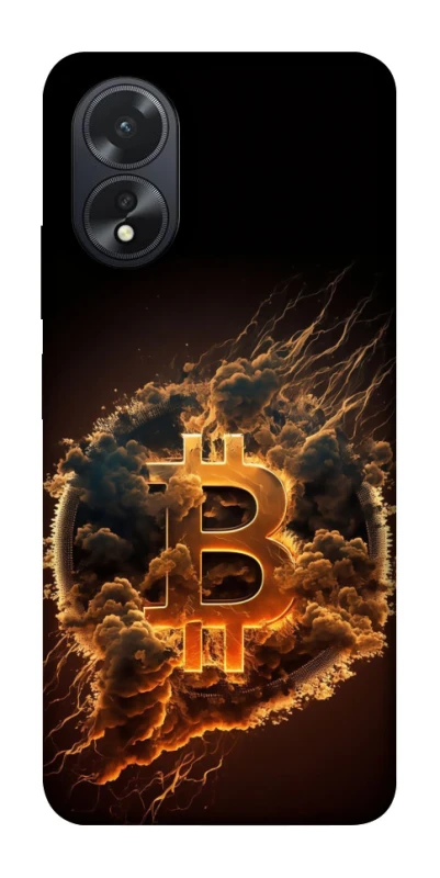 Чехол на Oppo A18 Smoky Bitcoin фото 1 из 1