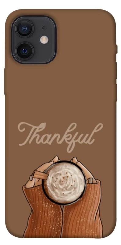 Чехол на Apple iPhone 12 (6.1") Thankful coffee фото 1 из 1