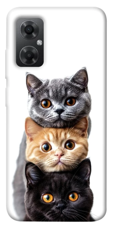 Чохол на Xiaomi Redmi Note 11R Гарні котики фото 1 з 1
