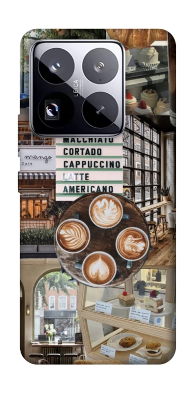Чохол на Xiaomi 15 Pro Coffee collage ver.5 фото 1 з 1