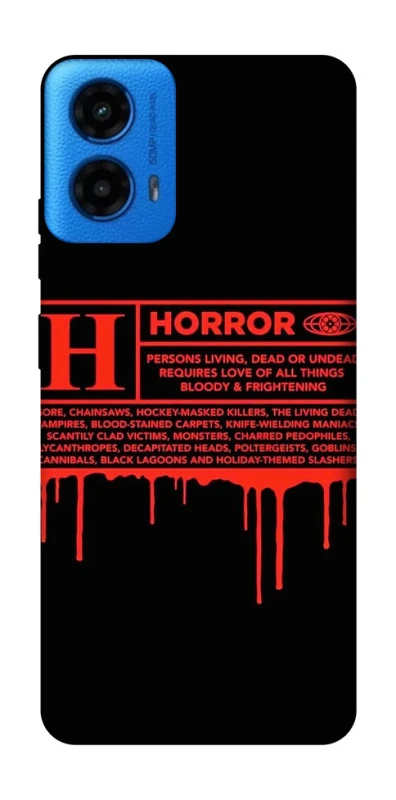 Чохол на Motorola Moto G45 Horror Halloween фото 1 з 1