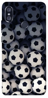 Чехол на Xiaomi Redmi Note 5 Pro / Note 5 (AI Dual Camera) Футбольные мячи фото 1 из 1