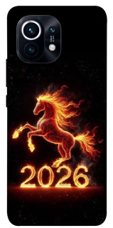 Чехол на Xiaomi Mi 11 Red Fire Horse ver.1 фото 1 из 1