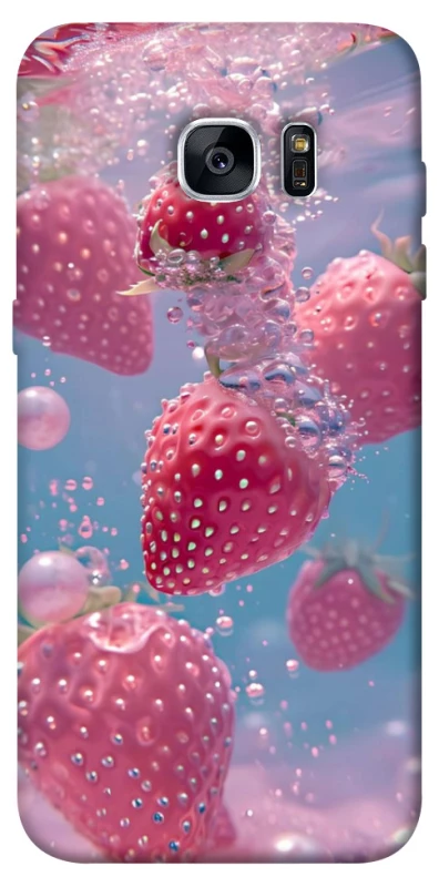 Чохол на Samsung G935F Galaxy S7 Edge Полуниця в воді фото 1 з 1