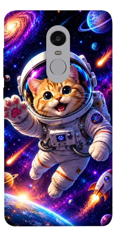 Чохол на Xiaomi Redmi Note 4X / Note 4 (Snapdragon) Space Cat фото 1 з 1