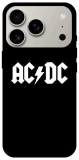 Чехол на Apple iPhone 17 Pro (6.3") AC/DC logo фото 1 из 1