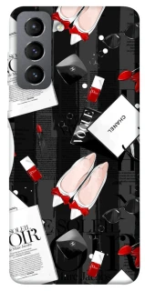 Чехол на Samsung Galaxy S21 FE Fashion collage ver.4 фото 1 из 1