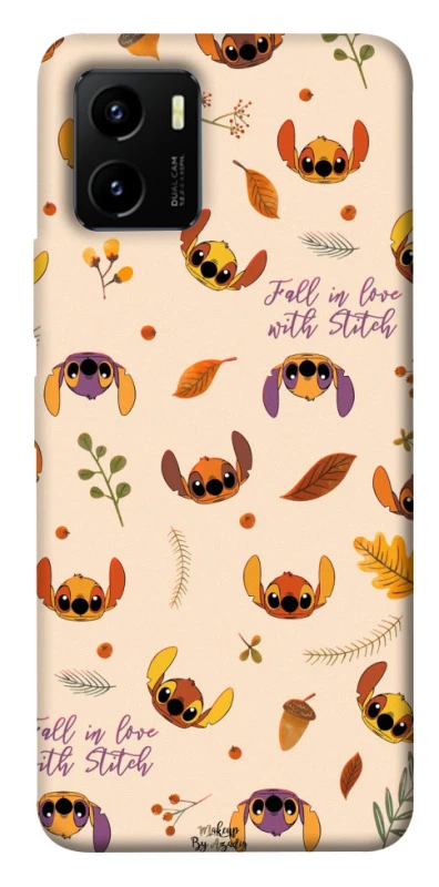 Чохол на Vivo Y15s Fall in love with Stitch фото 1 з 1