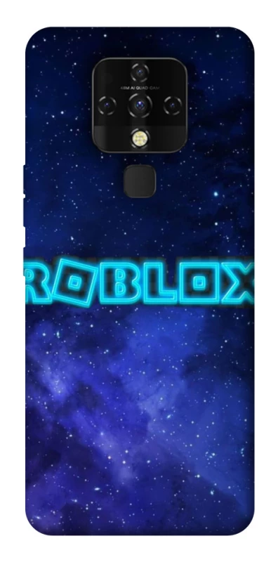 Чохол на TECNO Camon 16 SE Roblox Space Logo Blue фото 1 з 1