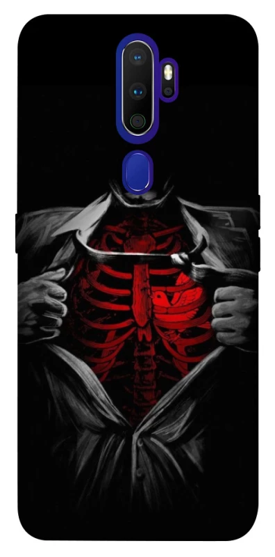 Чохол на Oppo A5 (2020) / Oppo A9 (2020) Skeleton Heart фото 1 з 1