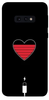 Чехол на Samsung Galaxy S10e Charge your heart фото 1 из 1