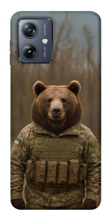 Чохол на Motorola Moto G54 Ведмідь захисник фото 1 Чохол на Motorola Moto G54 Ведмідь захисник фото 1 з 1
