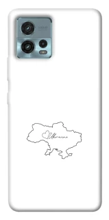 Чохол на Motorola Moto G72 Ukraine map фото 1 з 1