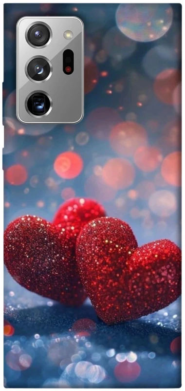 Чохол на Samsung Galaxy Note 20 Ultra Red hearts фото 1 з 1