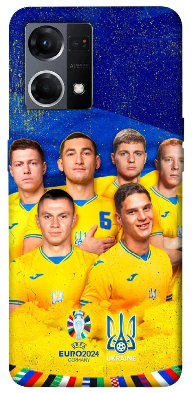 Чехол на Oppo Reno 7 4G Сбоная Украины v2 фото 1 из 1