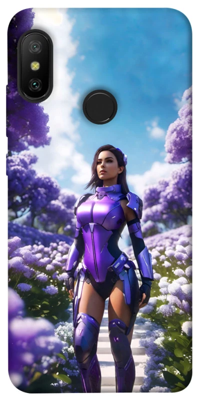 Чохол на Xiaomi Mi A2 Lite / Xiaomi Redmi 6 Pro Cyber space girl ver.4 фото 1 з 1